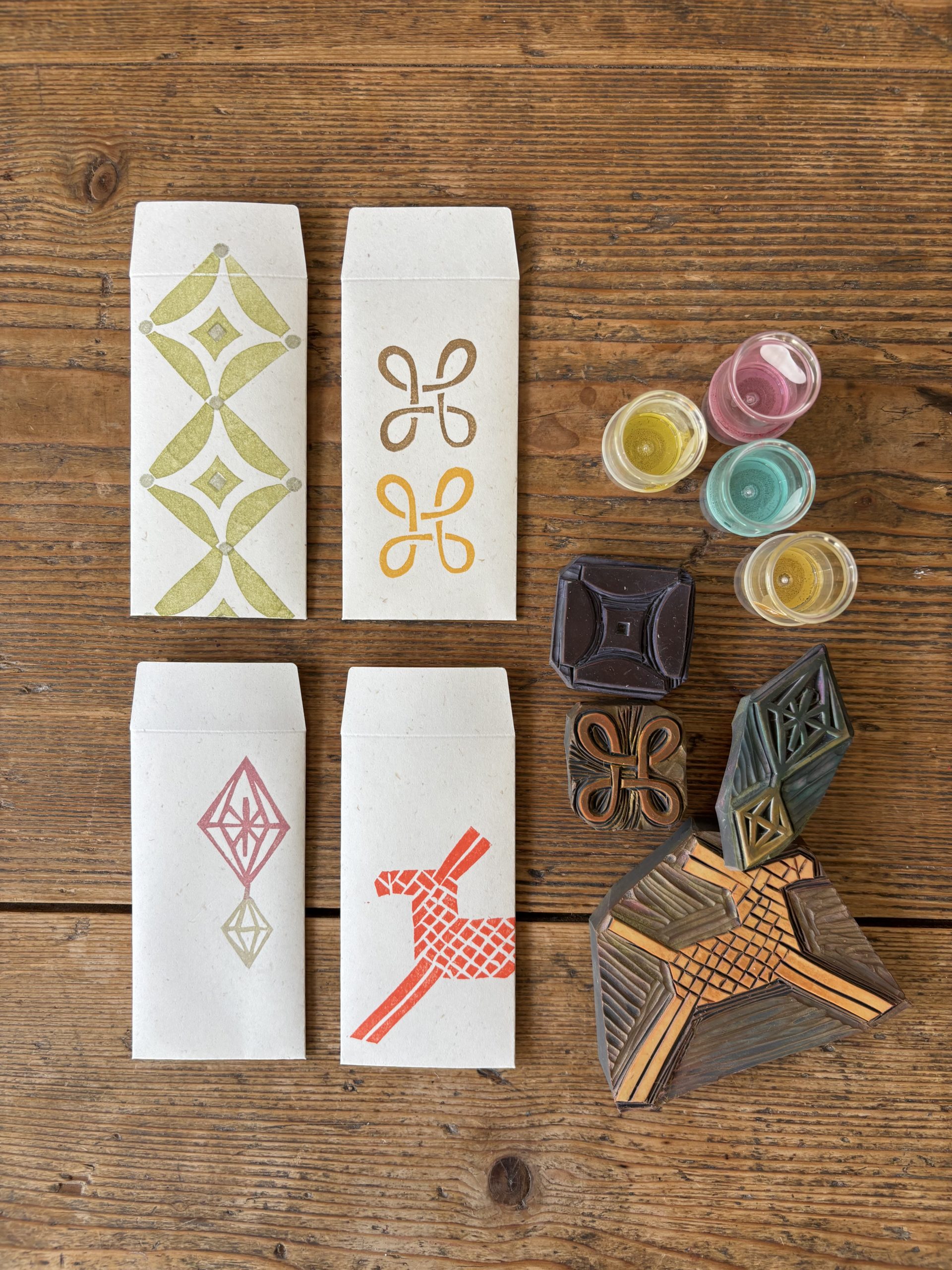 「消しゴムはんこを彫ってスペシャルなポチ袋を作ろう」2025/12/20（土）